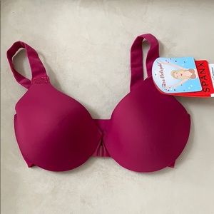 SPANX Raspberry Underwire Contour Bra